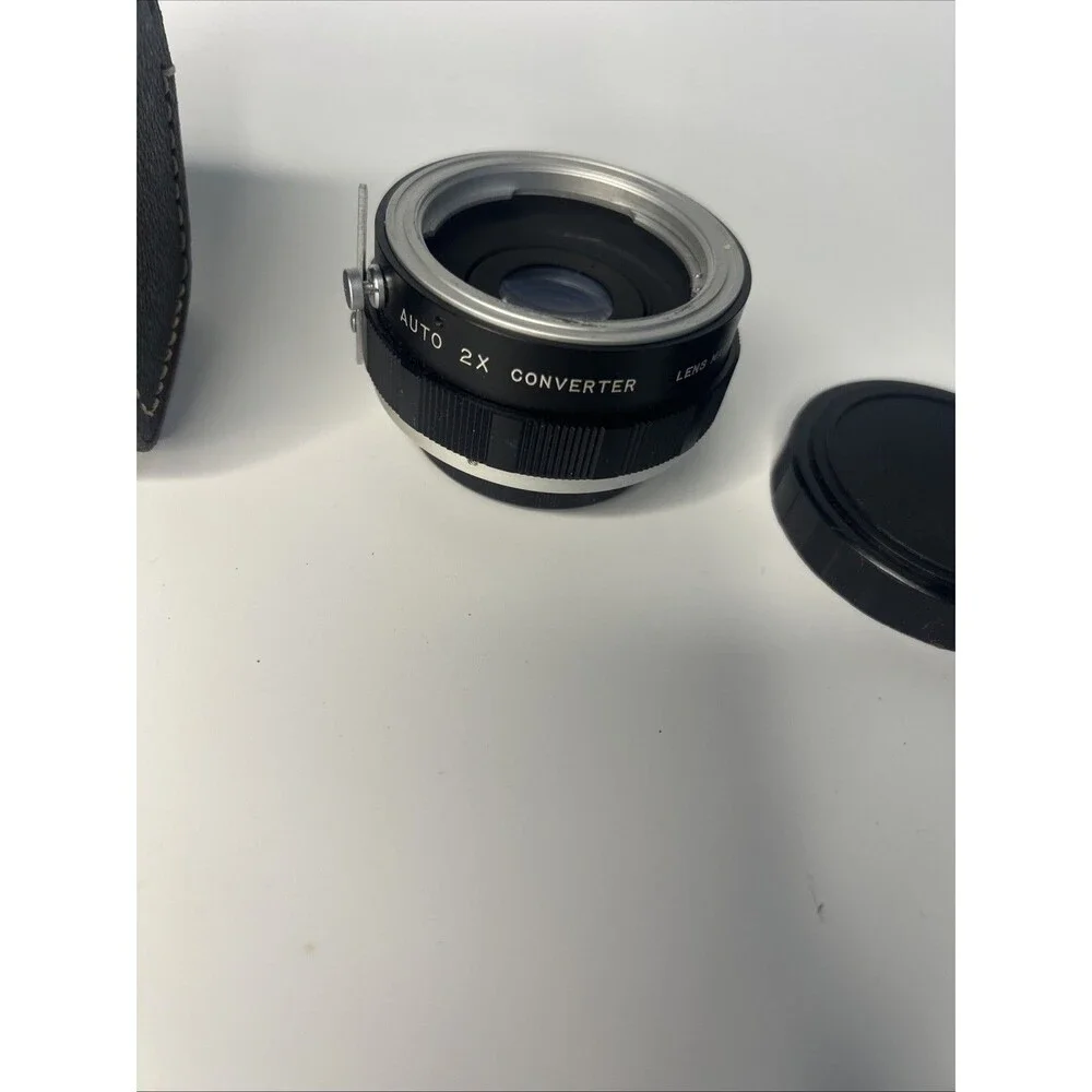Vtg Lens Auto 2X Converter PRO, Film w/Case Made in JAPAN Olympus